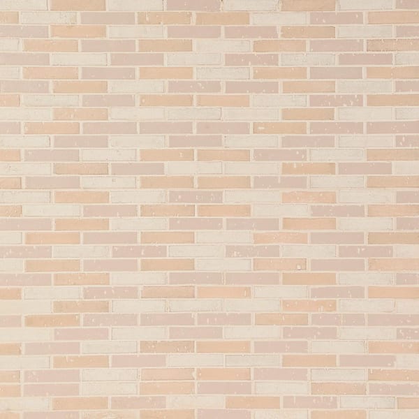 Ivy Hill Tile Queen Brick Warm Mix 10.6 in. x 12.75 in. 12mm Matte Clay Mosaic Wall Tile (0.94 sq. ft.)