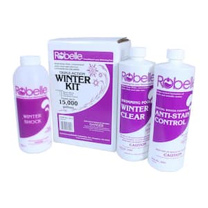 Triple-Action 15,000 Gallon Swimming Pool Winter Closing Chemical Kit
