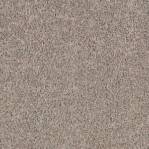 Huntcliff II Vienna Smoke Gray 39 oz. Triexta Texture Installed Carpet