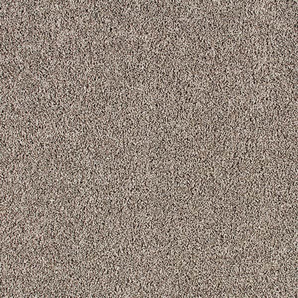 Lifeproof with Petproof Technology Huntcliff I Vienna Smoke Gray 31 oz. Triexta Texture Installed Carpet