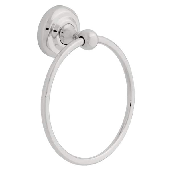 Franklin Brass Kelsie Towel Ring in Chrome