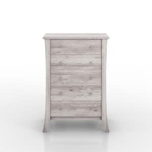 Amberdahl 5-Drawer Coastal White Dresser (43.5 in. H x 31.65 in. W x 17.28 in. D)