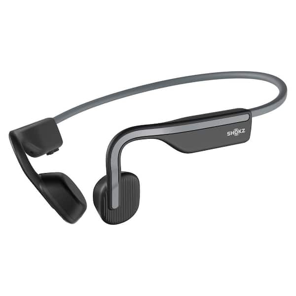 AfterShokz OpenRun Pro Headphones with mic open ear behind the