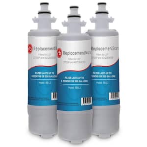 LG LT700P Comparable Refrigerator Water Filter (3-Pack)