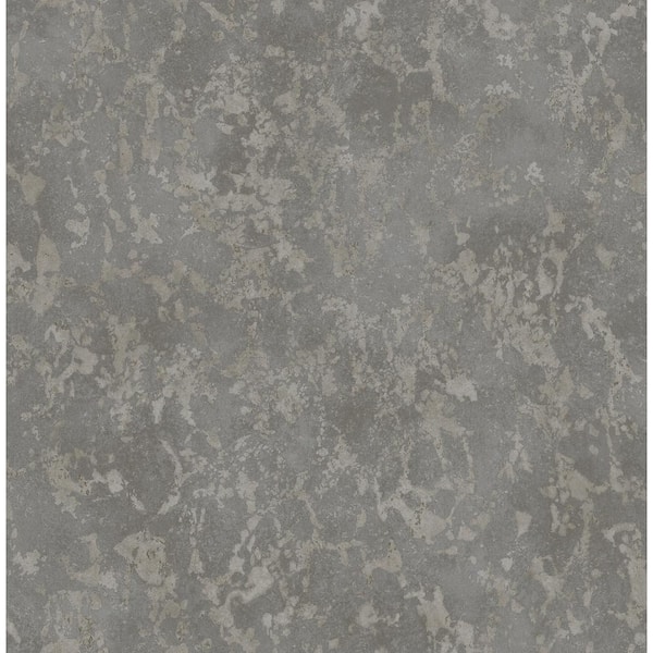 Fine Decor Imogen Charcoal Faux Marble Charcoal Wallpaper Sample