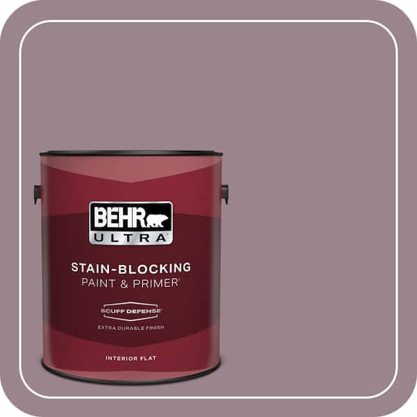 BEHR ULTRA 1 gal. Home Decorators Collection #HDC-CL-05 Orchard Plum Extra Durable Flat Interior Paint & Primer