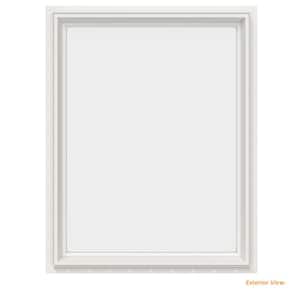29.5 in. x 35.5 in. V-2500 Series White Vinyl Picture Window w/ Low-E 366 Glass