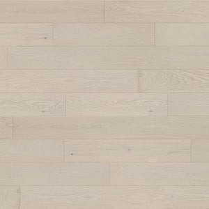 BUY ONLINE: Alpine Landscape White Oak Engineered Hardwood Flooring, 8X<86.6X¾, Wire Brush