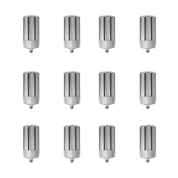 Feit Electric 1000-Watt Equivalent Corn Cob High Lumen Daylight (5000K) HID Utility LED Light Bulb (12-Pack)