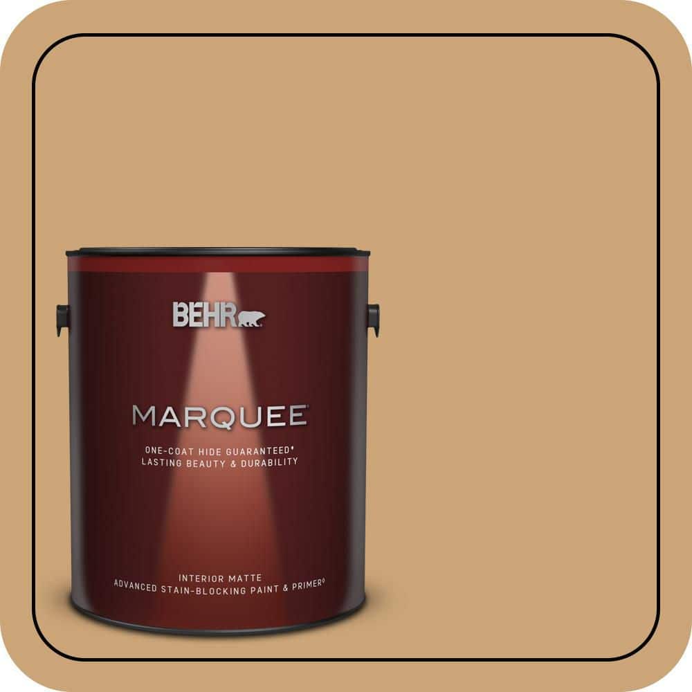 1 gal. Home Decorators Collection #HDC-AC-13 Butter Nut One-Coat Hide Matte Interior Paint & Primer price history on PriceWatchPro
