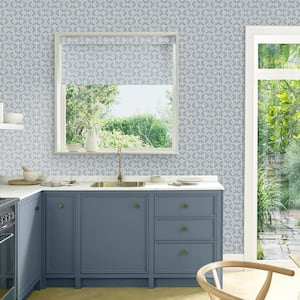 Hopwood Cottage Duck Egg Wallpaper