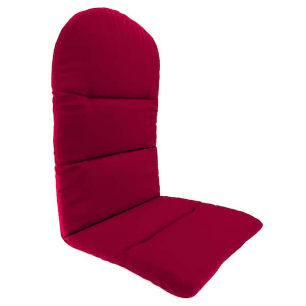 Jordan Manufacturing 20.5 in. L x 49 in. W x 2.5 in. T Outdoor Adirondack Chair Cushion in Barn Red