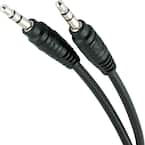6 ft. 3.5mm Audio Auxiliary Cable in Black