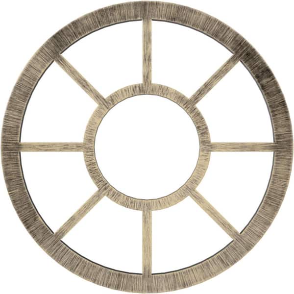 Ekena Millwork 1/2 in. x 20 in. x 20 in. Grace Architectural Grade PVC Peirced Ceiling Medallion