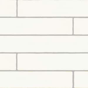 Artistic Reflections Arctic 2 in. x 20 in. Glazed Ceramic Undulated Wall Tile (5.24 sq. ft./case)