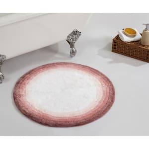 Torrent Collection Rose 30" x 30" 100% Cotton Bath Rug