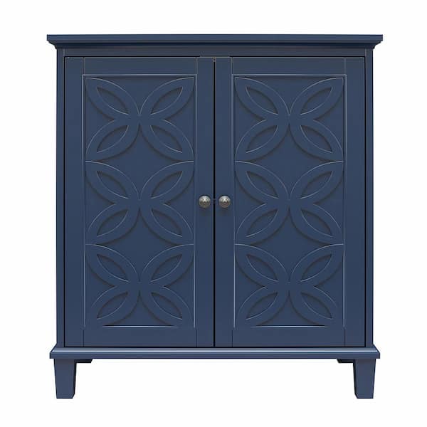 Ameriwood Home Ameriwood Home Ceana Double Door Accent Cabinet, Navy