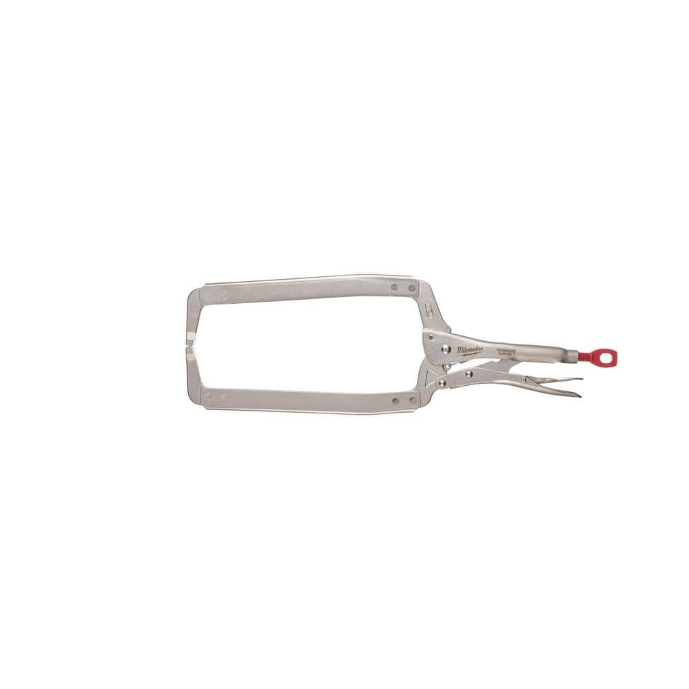 Milwaukee 7 in. C-Clamp Torque Lock Locking with Regular Jaws and