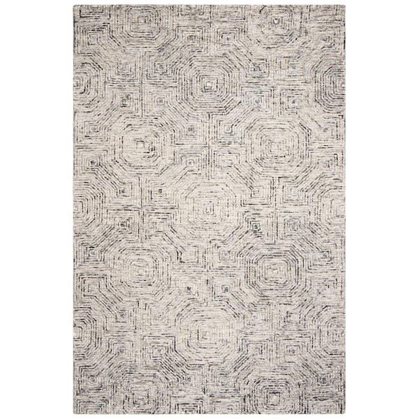 SAFAVIEH Aspen Gray/Beige 4 ft. x 6 ft. Area Rug