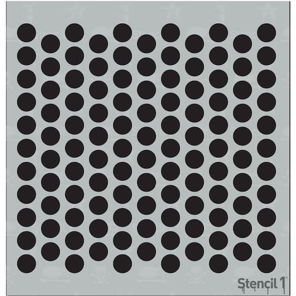 Stencil1 Dots Small Repeat Pattern Stencil S18p13s3 The Home Depot 4305