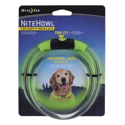 NiteHowl LED Safety Necklace Green