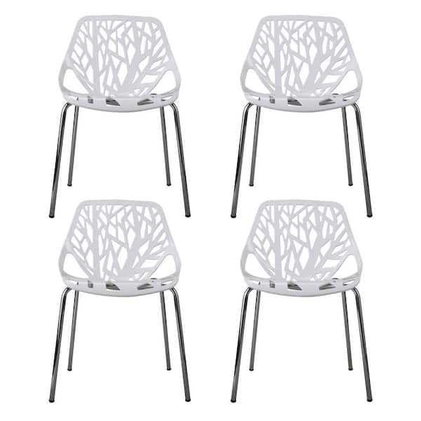 White punched metal lili accent stool hot sale