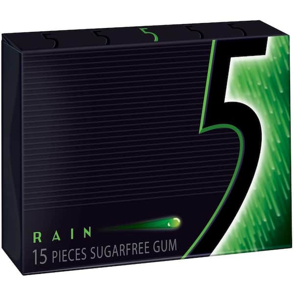 Wrigley's 5 Rain Gum (15-Piece) 11671 - The Home Depot