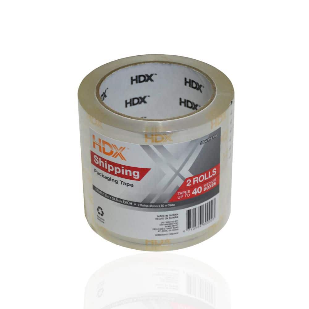 HDX 1.88 IN X 54.6 YD TAPE (2-PACK) F123Q048502PK - The Home
