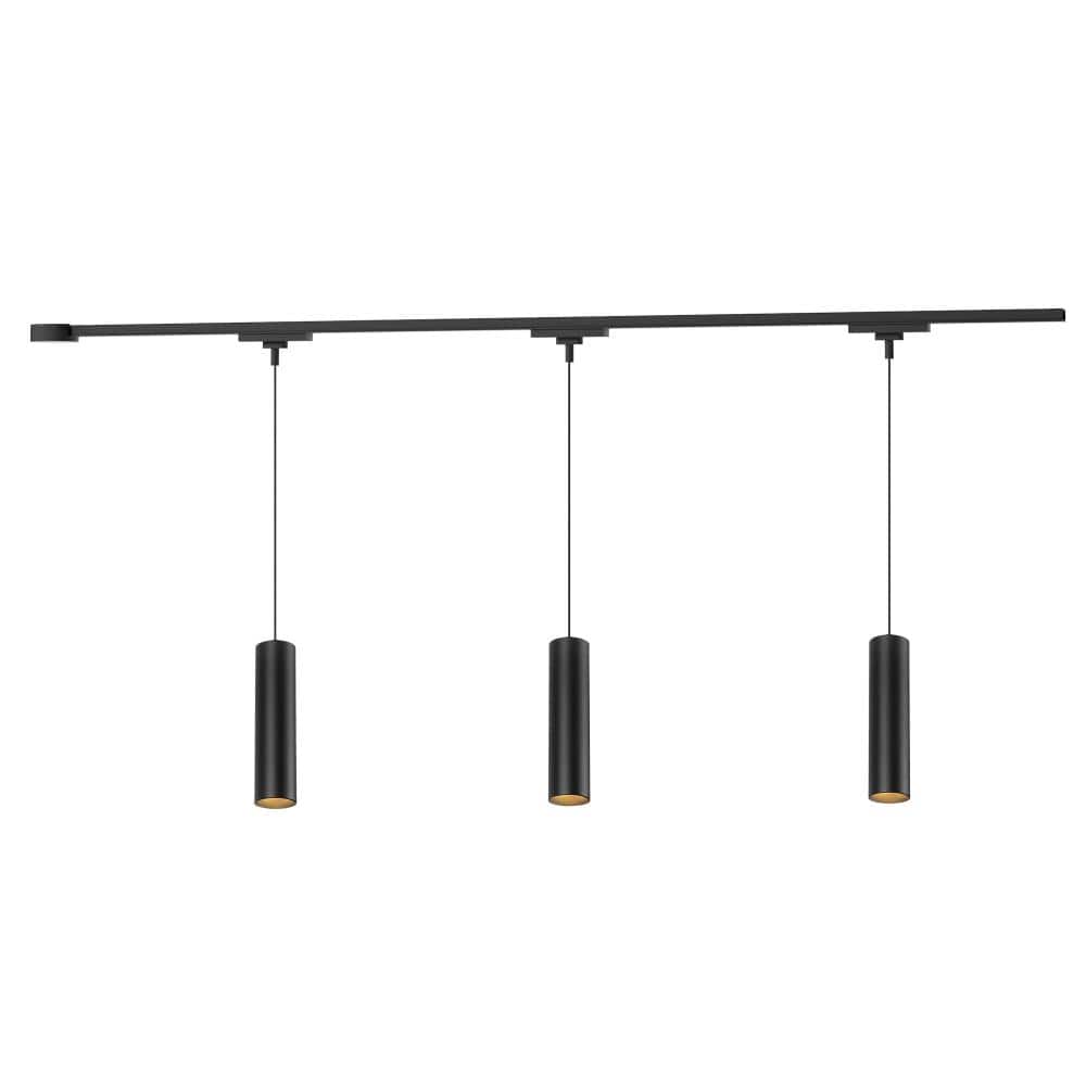 Remuda 3 Light Black dimmable 4000K LED Trilo Track Ceiling Kit price history on PriceWatchPro