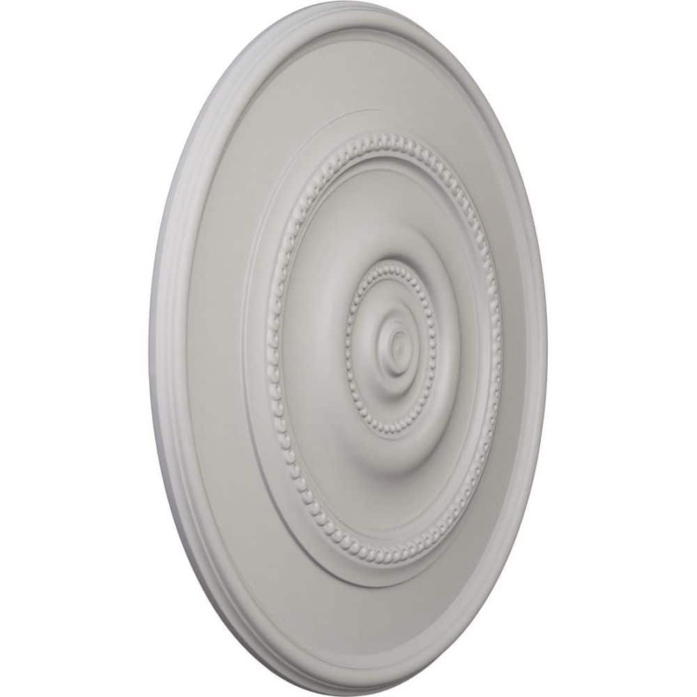 Ultra Pure White Traditional Ceiling Medallion