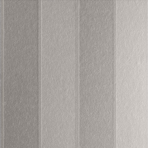 Baroque Bead Stripe Platinum Grey Removable Wallpaper Sample