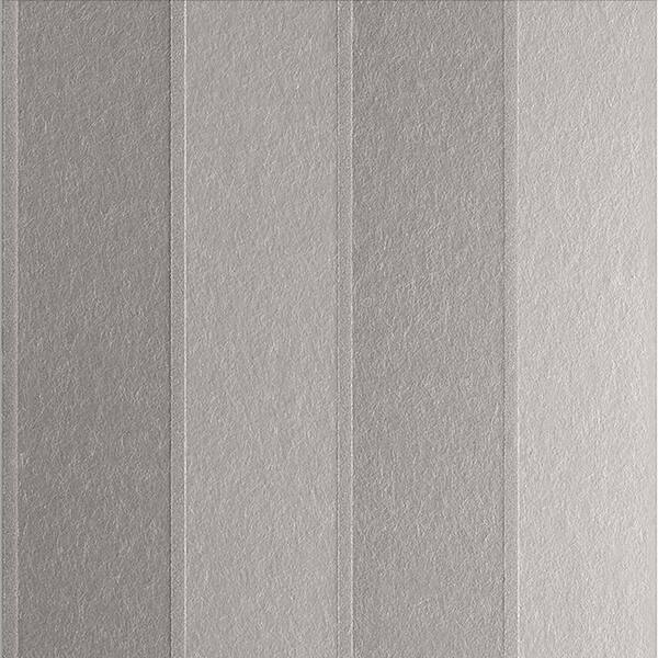 Graham & Brown Baroque Bead Stripe Platinum Grey Removable Wallpaper Sample