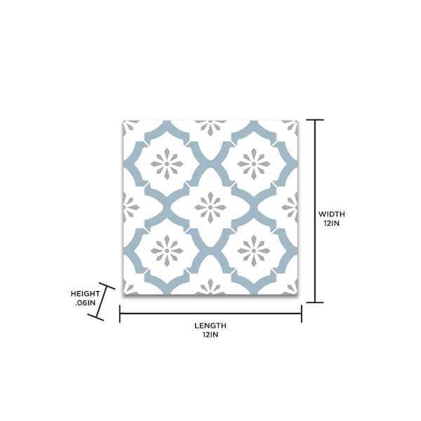 FALK spalo FA アラバマ Have a question about FloorPops Alfama 12 in. W x 12 in. L