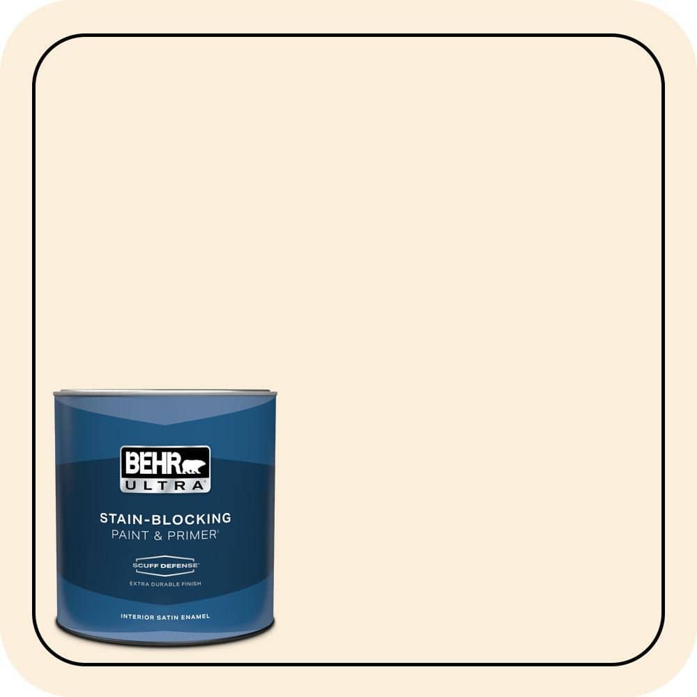 1 qt. #PWN-22 Organza Peach Extra Durable Satin Enamel Interior Paint & Primer price history on PriceWatchPro