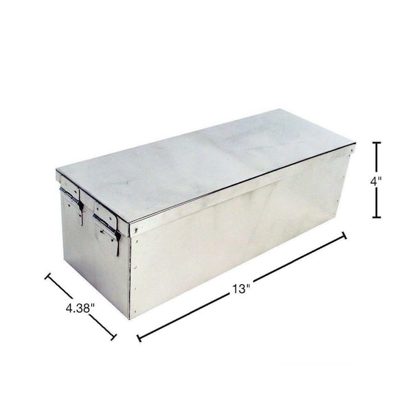 Stalwart 1 Gal. Storage Box in Metallic 75-005 - The Home Depot