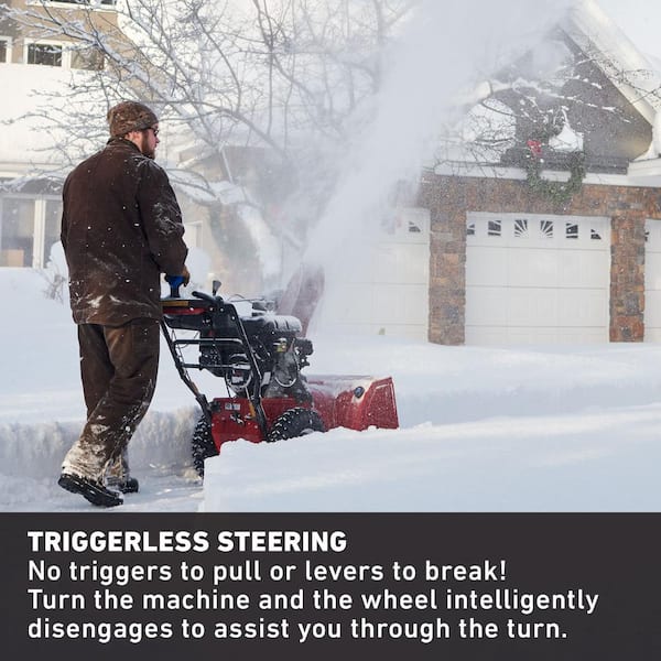 Power Max HD 1030 OHAE 30 in. 302 cc Two-Stage Gas Snow Blower with Electric Start, Triggerless Steering & Hand Warmers