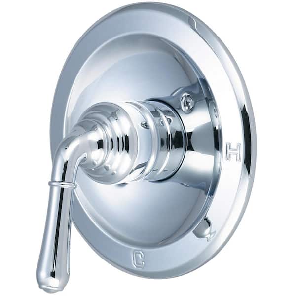 Olympia Faucets Accent 1-Handle Wall Mount Valve Trim without Valve in Polished Chrome (Valve not Included)