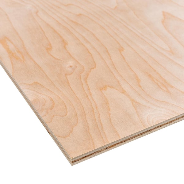 Handprint 1/2 in. x 2 ft. x 4 ft. Birch Plywood
