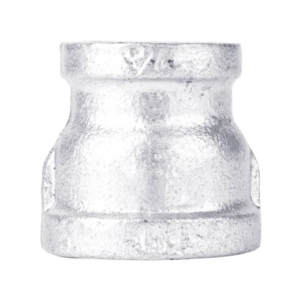 STZ 1/2 in. x 1/4 in. Galvanized Iron Reducing Coupling