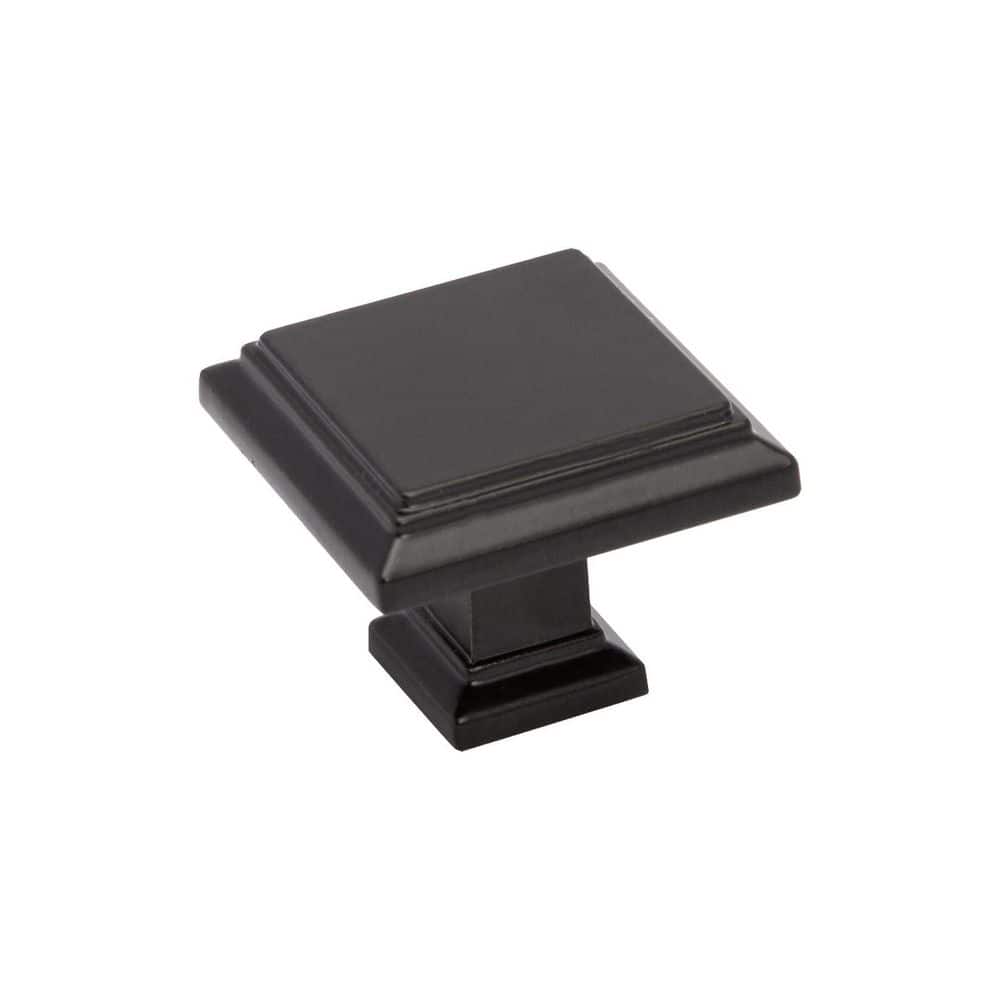 1-Pack Dover 1.26 in. (32mm) Modern Decorative Matt Black Cabinet Square Pull Knobs for Cabinets and Drawers price history on PriceWatchPro