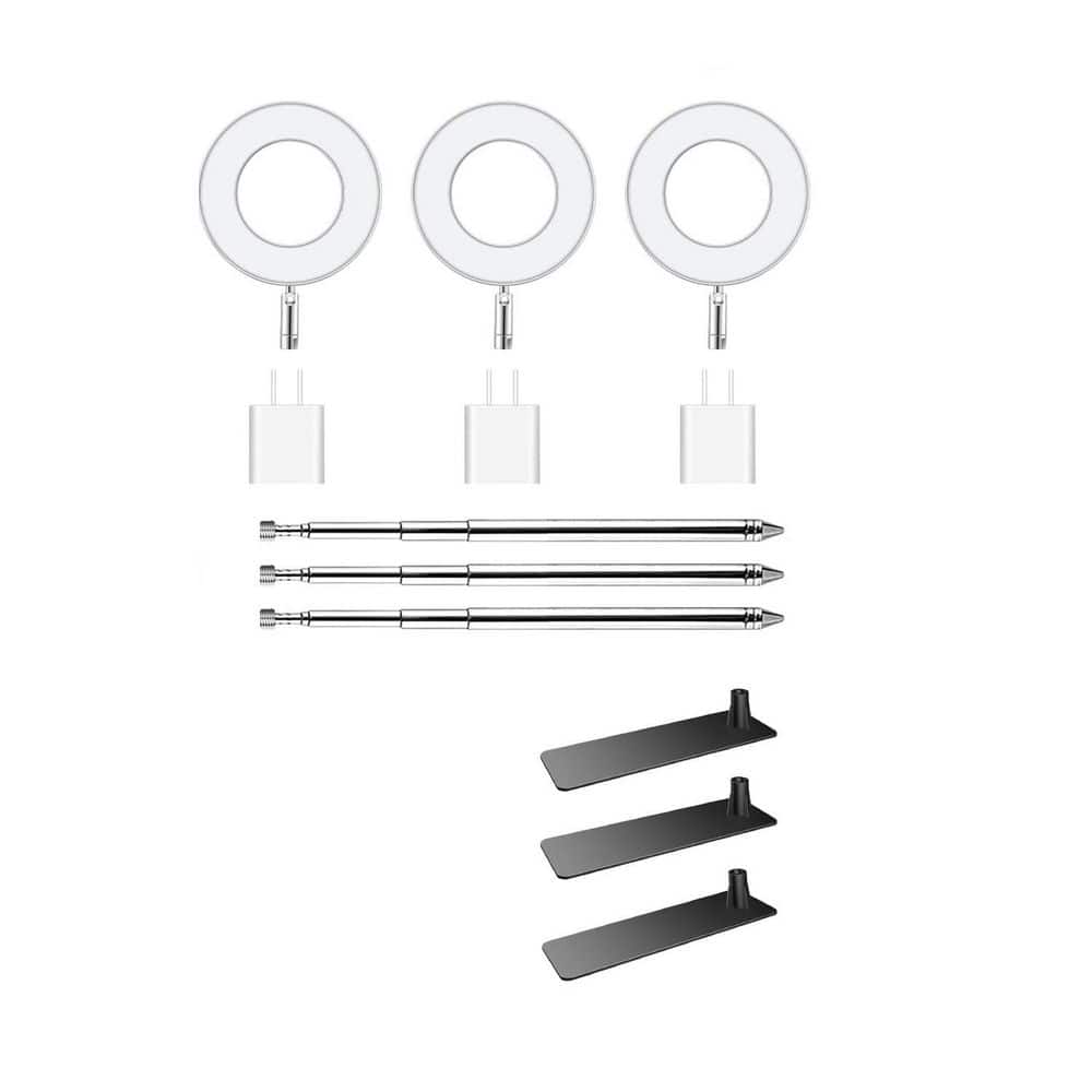 3-Pack Grow Light, Full Spectrum Plant Lights for Indoor Growing with 3/9/12H Timer, 3 Color Modes, 10 Brightness price history on PriceWatchPro