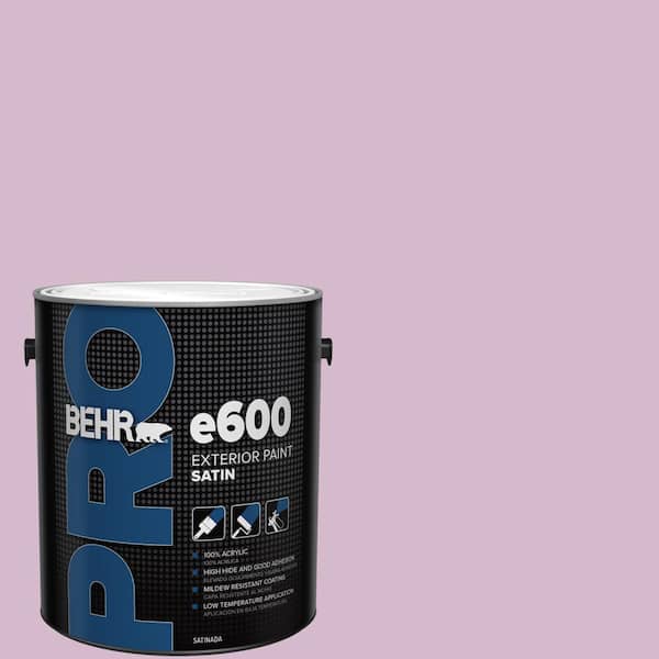 BEHR PRO 1 gal. #680D-4 Velvet Slipper Satin Exterior Paint