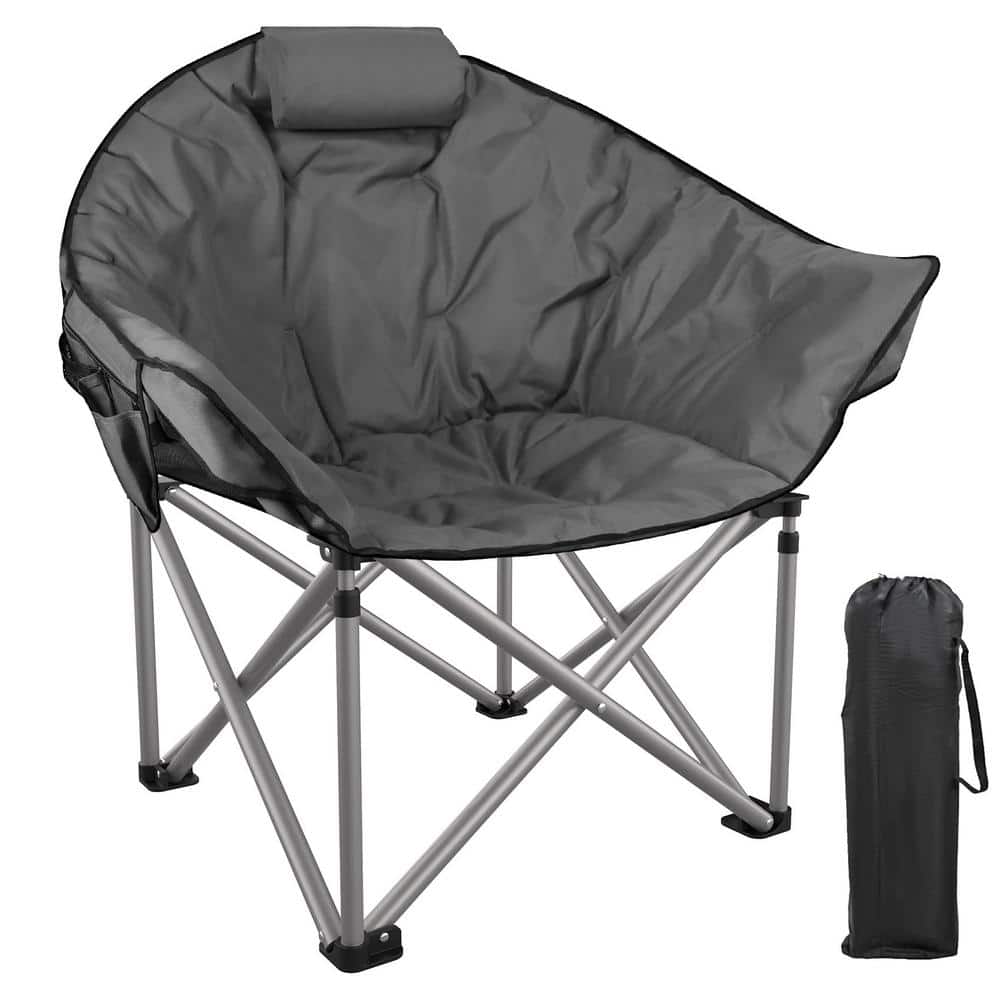 Grey camping chairs sales