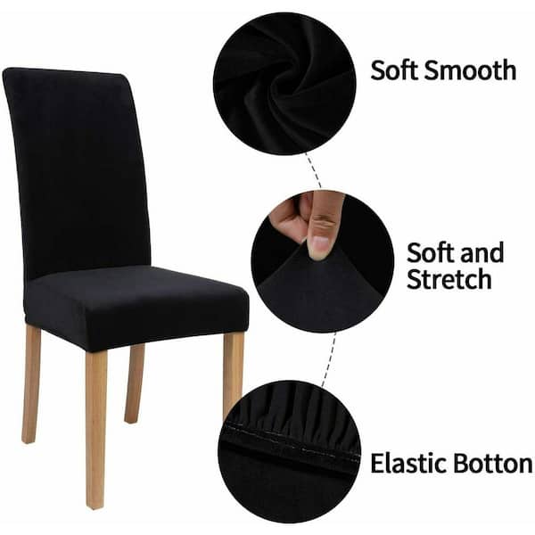 Washable Spandex Chair Slipcover Elastic Chair Cover Kitchen