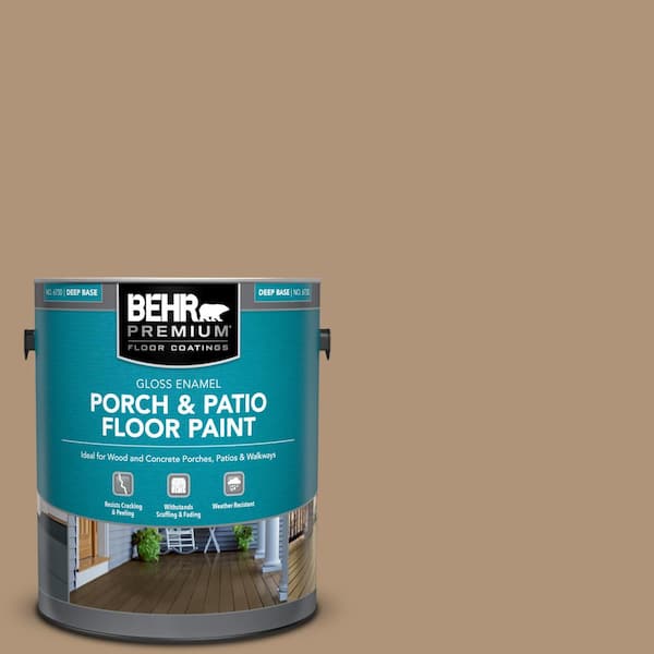 BEHR PREMIUM 1 gal. Home Decorators Collection #HDC-NT-22 Nomadic Gloss Enamel Interior/Exterior Porch and Patio Floor Paint