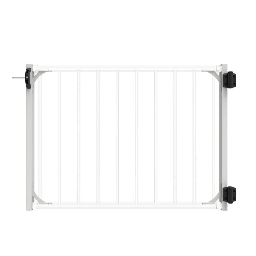 Rapid Rail 36 in. Textured White Aluminum Gate Conversion Kit price history on PriceWatchPro