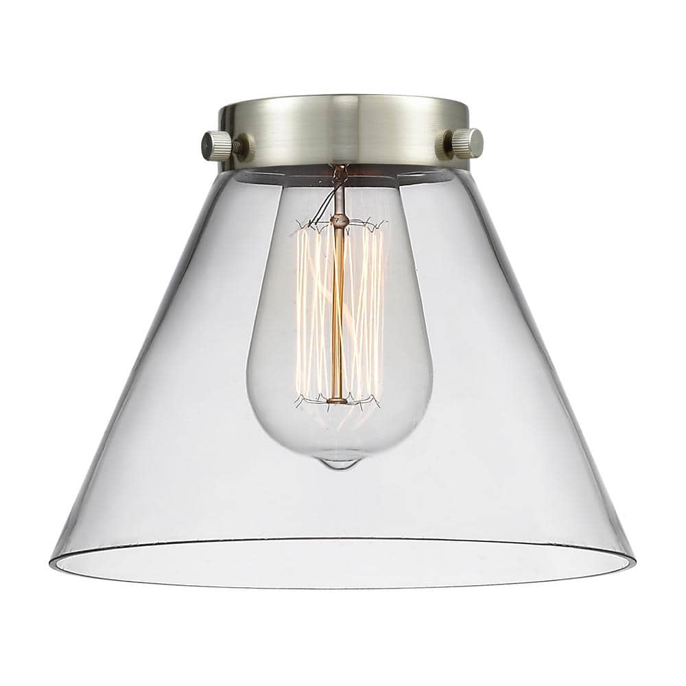 Franklin Restoration Satin Gold Dimmable Industrial Wall Sconce