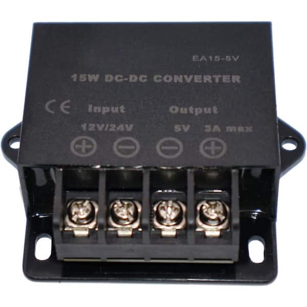 12V 24V to 5V Buck Converter 9V-35V to 5V 3A 15W Step Down Voltage Reducer Adapter Power Transformer Module