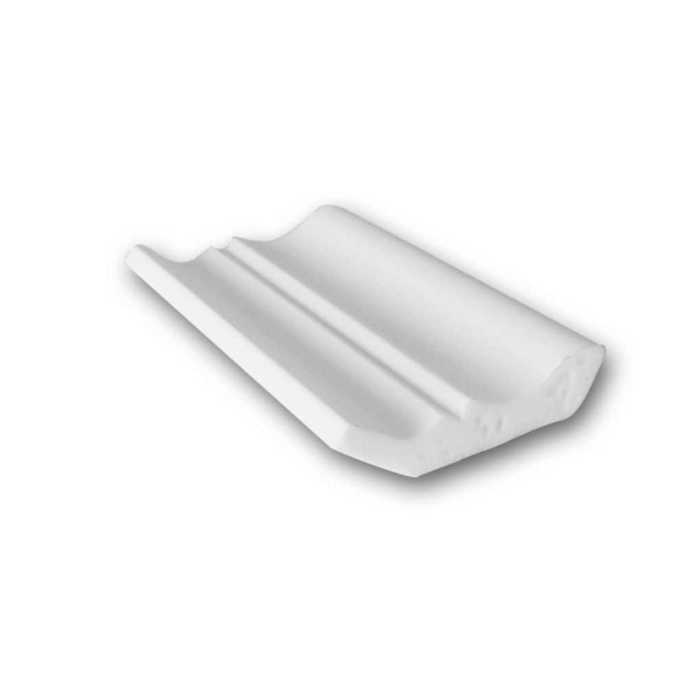 White Polystyrene Crown Moulding for Ceiling and Wall