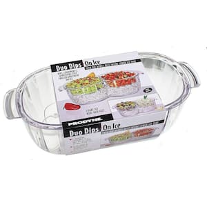 1-Compartment AB-66 Duo Dips On Ice - Clear